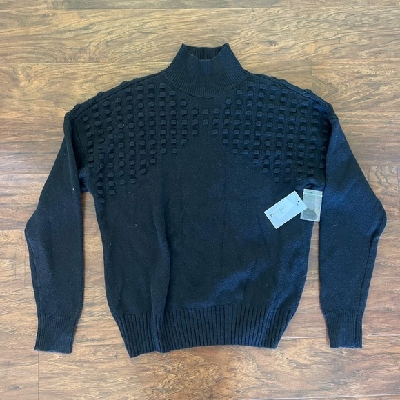 NWT Sonoma Mock Neck Sweater Size S - Picture 1 of 6